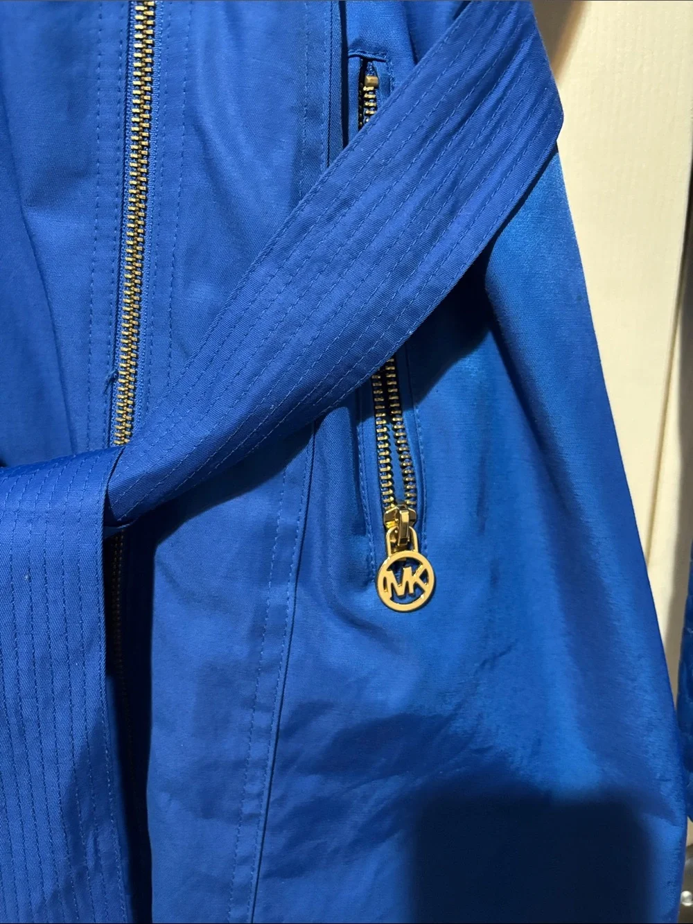 Michael Kors Royal Blue Trench Coat